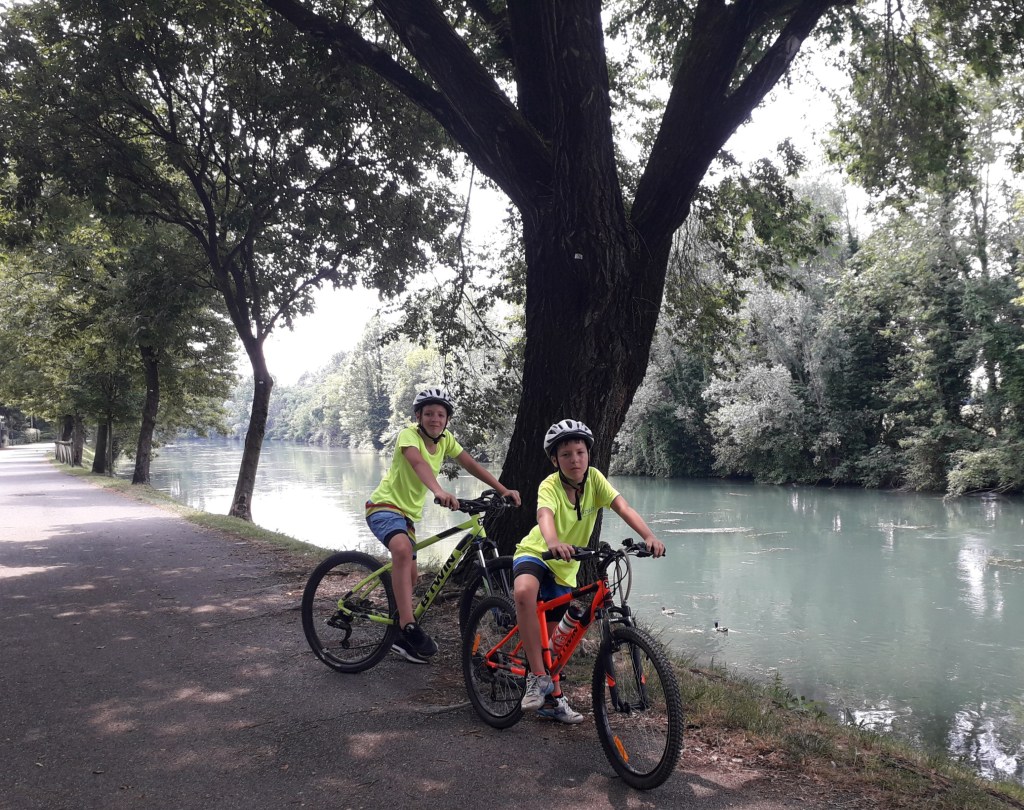 PEDALANDO A TREVISO LUNGO IL&nbsp;SILE