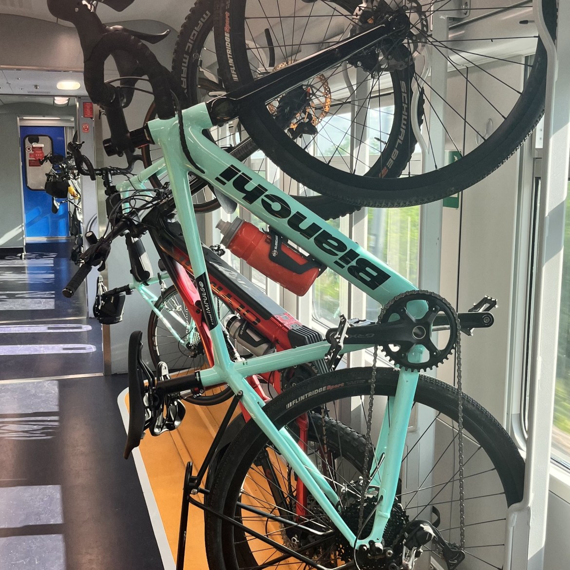 I treni regionali hanno i portabici