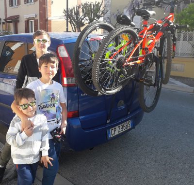 LA DISPOSIZIONE DELLE BICICLETTE IN&nbsp;AUTOMOBILE